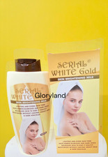 Serial White Gold Skin Brightening & Evens Skin Tone Milk 450ml X 1.