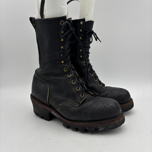 Vintage chippewa logger - logger, boots
