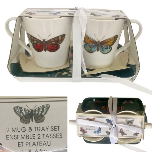 Pimpernel mugs and - and, tray