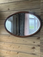 Antique Oval Wall Mirror
