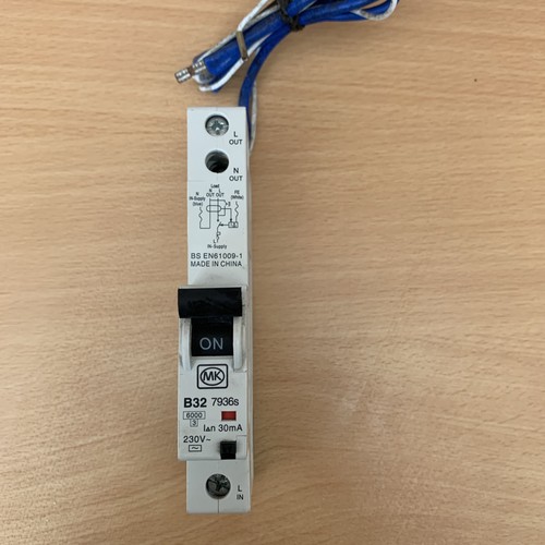 32a 30ma single mod rcbo - mk,