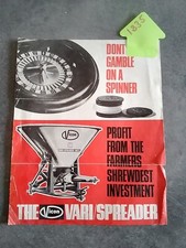 vicon vari spreader Sales