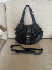 Crocodile look bag dark grey - crocodile,