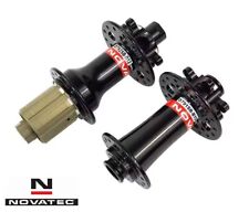 Pair of Novatec Boost hubs, D791SB-B15 & D792SB-B12 (32h, HG, 15x110 & 12x148)