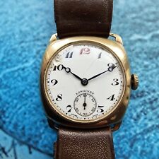 Vintage 9k Solid Gold Longines Men's Watch Cal 12.68 Z