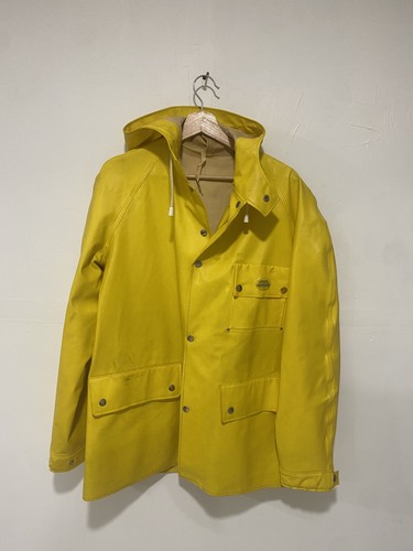 Vintage nordic rubber raincoat - rubber,