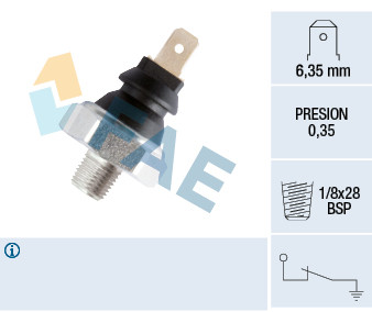 Fae 11610 oil pressure switch - pressure,