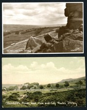 ILKLEY, YORKSHIRE. 2 Postcards