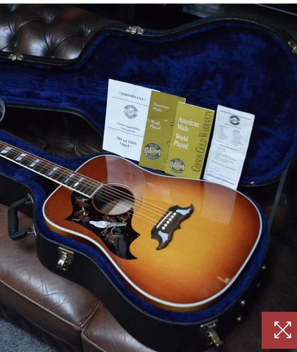 Left handed gibson - left, dove
