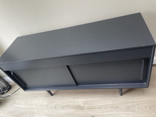 Hille mid century painted - mid, blue