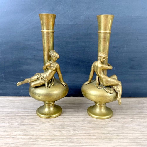 Antique pair figural - pair, of