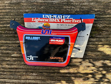 Old BMX 80s vintage Uni 2 race plate