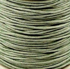 Waxed Cotton Cord 1mm, 1.5mm  Shamballa Thread Jewellery Making 43 COLOURS 1-60m