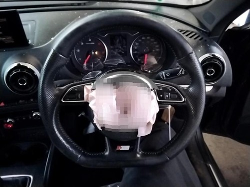 Steering wheel audi - wheel,