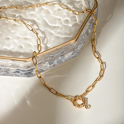 18ct gold plated chain - 18ct,