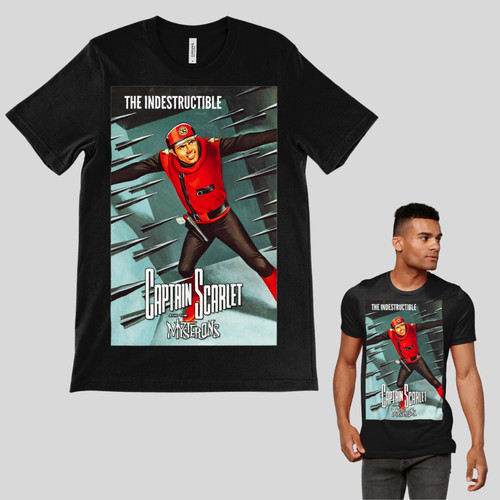 Captain scarlet shirt the - t,