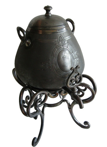 Antique silver plated metal - antique,