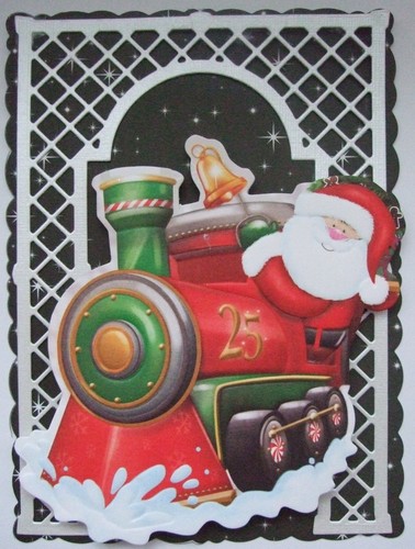 Cute christmas card topper - cute,