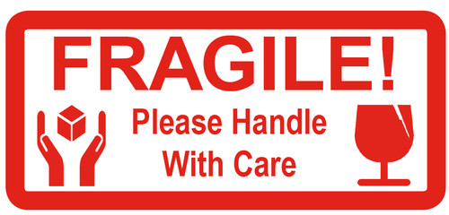 Fragile please handle with - handle,