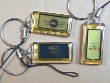 Solar Powered Flashing Keyring Various car marques-MINI-TOYOTA-SUBARU