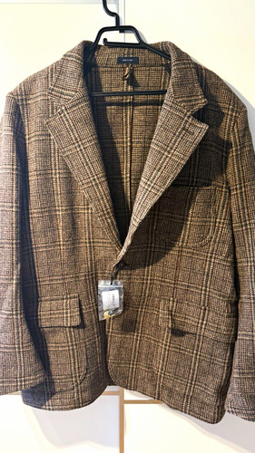 Drake brown green tweed - brown/green,