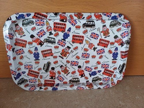 London tray metal 345x235mm - london,