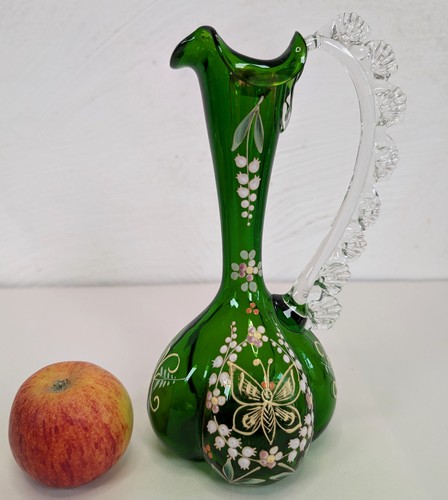 Antique victorian green art - victorian,