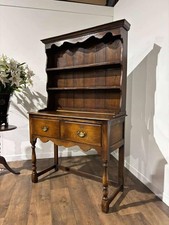 Vintage Oak Dresser on Turned Supports