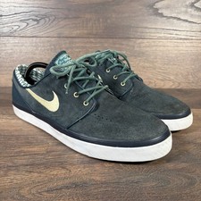 Nike SB Nike Zoom Stefan Janoski PR Skate Shoes - Armry Nvy/Flt Gld - Size UK 11