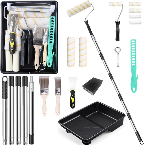 Paint roller set 20pcs with - roller,