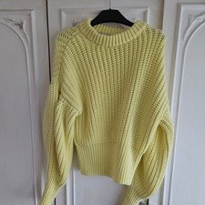 Zara Yellow Puff Sleeve Jumper
