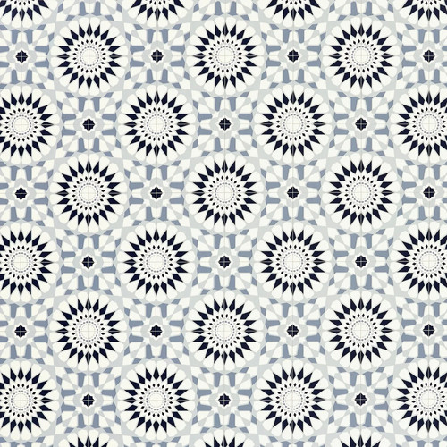 Geometric vinyl flooring blue - flooring,