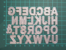 27 Pc Alphabet Metal Cutting