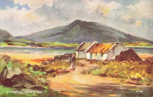 Postcard donegal homestead - postcard, a