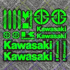 Kawasaki Reflective Motorcycle