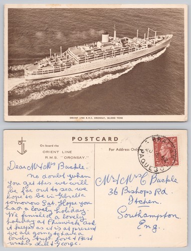 S30180 rms oronsay orient line - rms,