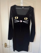 New black Lazy Oaf little black dress, size