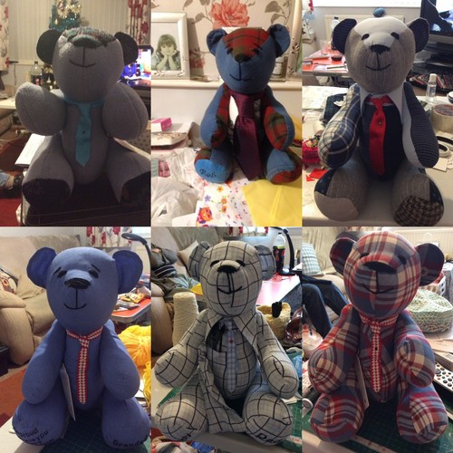 Memory keepsake bear from - memory/,