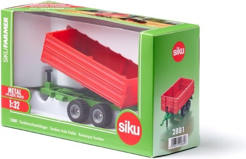 Siku 2881 double axle trailer - siku,