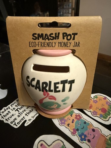 Money box smash pot break - pot, open