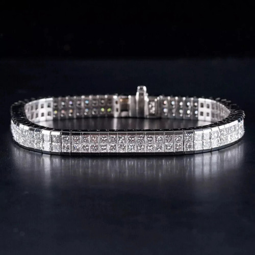 2ct princess cut men - princess,