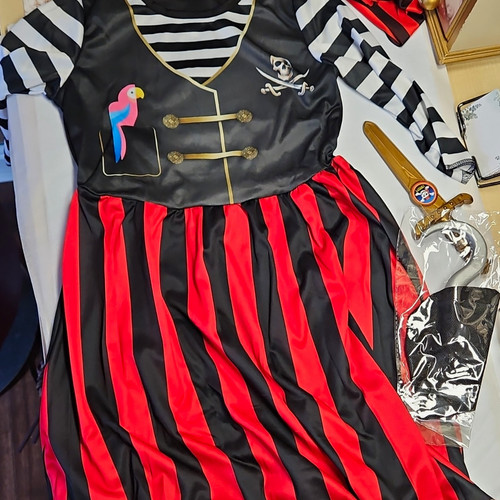 Girls pirate fancy dress - girls,
