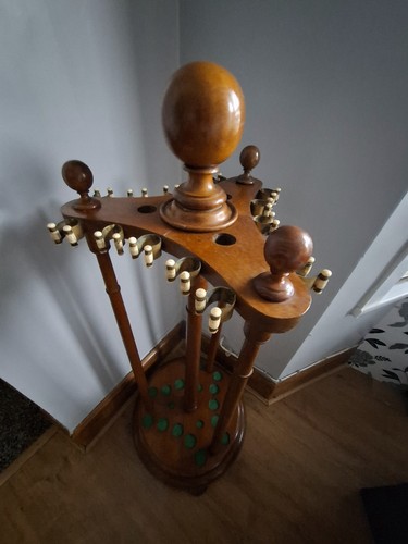 Antique victorian oak snooker - victorian,