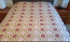 Floral Bed Spread/Blanket/