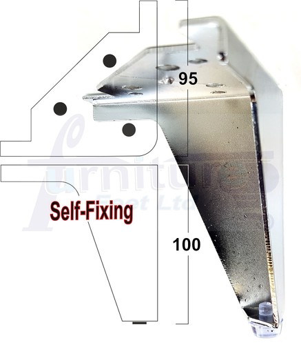 Chrome metal furniture - metal,