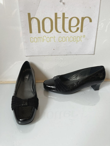 Hotter schubert leather shoes - hotter,