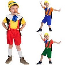 Kids Pinocchio Costume Boys