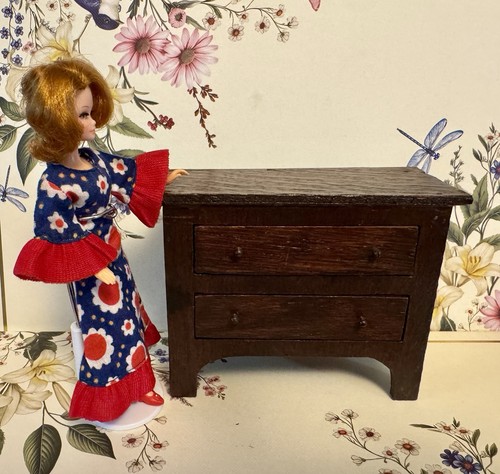 Vintage wooden dolls house - vintage,