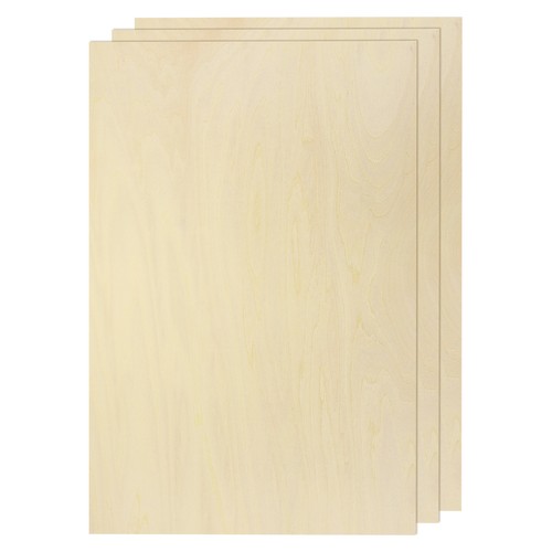 3pcs basswood sheet 6 - x, x