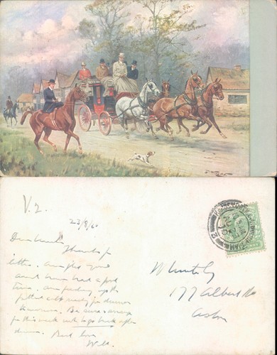 Horse drawn carriage with